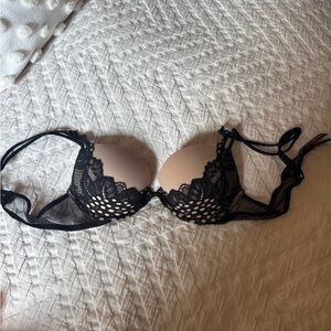 Elegant Black Lace Bra